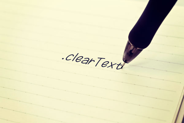 cleartext